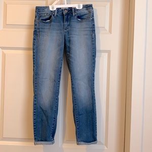 Jessica Simpson Rolled Crop Skinny